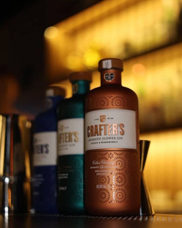 Three gins. Three stories. One passion.From fresh and floral to  wild—discover the world of Crafter's.#Craftersgin #Liviko #Gin #Estonia #LondonDry #AromaticFlower #WildForestAttention! This is an alcoholic beverage. Alcohol may cause damage to your health.
