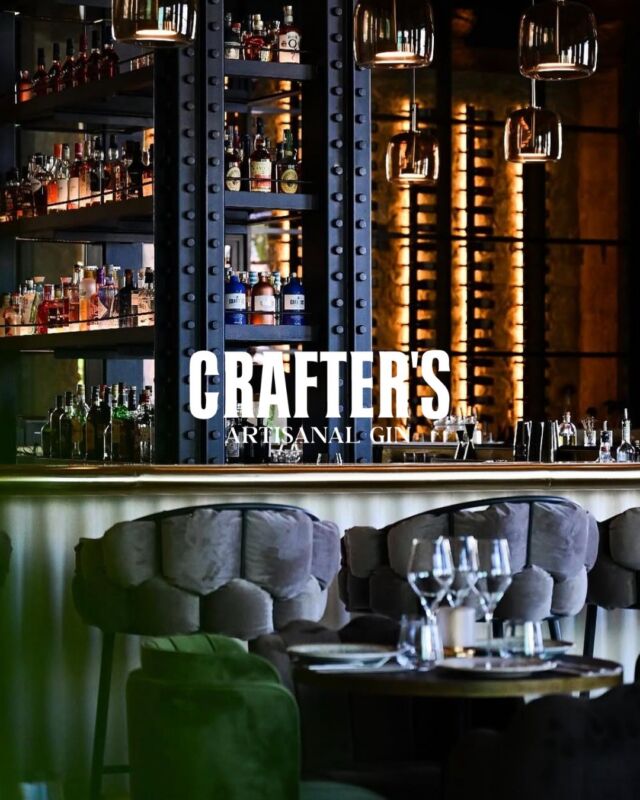 The perfect setting deserves the perfect pour. 🍸Where craftsmanship meets unforgettable cocktails.#Craftersgin #Liviko #Gin  #CocktailBar #CocktailCulture #GinTimeAttention! This is an alcoholic beverage. Alcohol may cause damage to your health.